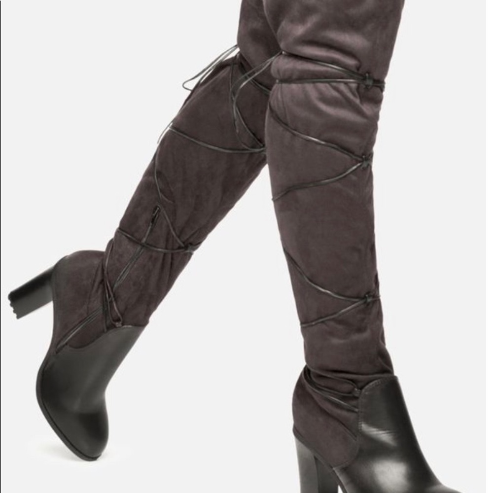 Knee high boots